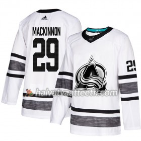 Miesten NHL Colorado Avalanche Pelipaita Nathan MacKinnon 29 2019 All-Star Adidas Valkoinen Authentic